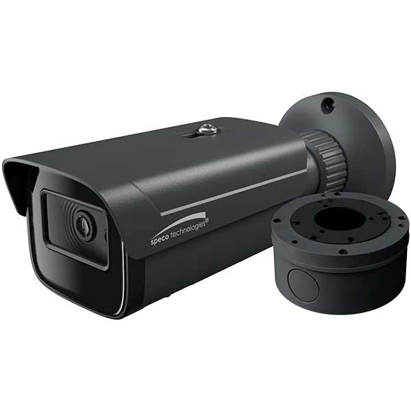 O4FB2 Speco Technologies 4MP Flexible Intensifier AI IP Bullet Camera with Junction Box, 2.8mm fixed lens, NDAA