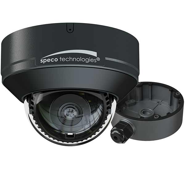 O4FD2 Speco Technologies 2.8mm 30FPS @ 4MP Indoor/Outdoor IR Day/Night WDR Flexible Intensifier Dome IP Security Camera 12VDC/POE