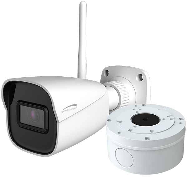 O4VBW2 Speco Technologies 2.8mm 30FPS @ 4MP IR Day/Night WDR Line Crossing and Intrusion Detection Bullet IP Security Camera Built-In WiFI 12VDC/POE