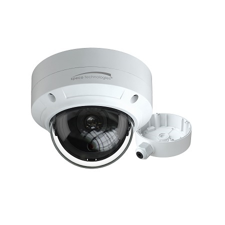 O4VD1 Speco Technologies 2.8mm 30FPS @ 4MP Outdoor IR Day/Night WDR Dome IP Security Camera 12VDC/PoE