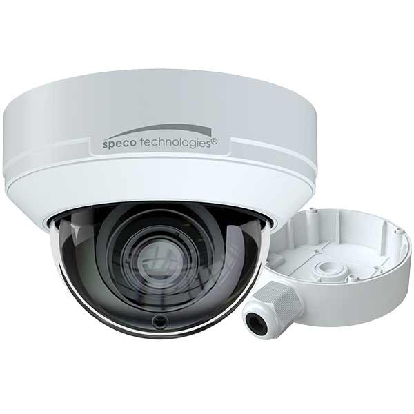 O4VD2M Speco Technologies 2.8-12mm Motorized 30FPS @ 4MP IR Day/Night WDR Line Crossing Dome IP Security Camera 12VDC/POE
