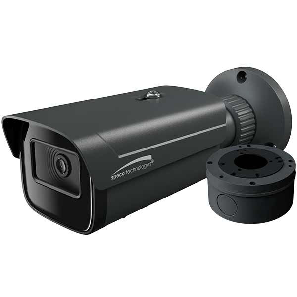 O4iB2 Speco Technologies 2.8mm 30FPS @ 4MP Indoor/Outdoor Day/Night WDR Intensifier Bullet IP Security Camera 12VDC/POE