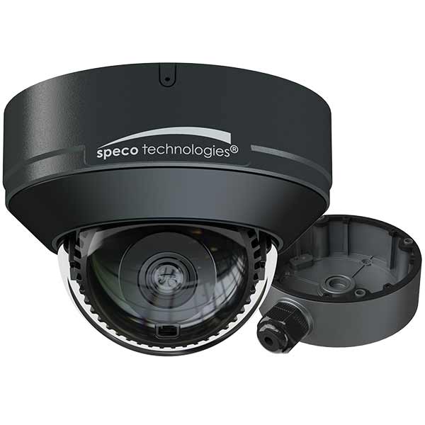 O4iD2 Speco Technologies 2.8mm 30FPS @ 4MP Indoor/Outdoor Day/Night WDR Intensifier Dome IP Security Camera 12VDC/POE