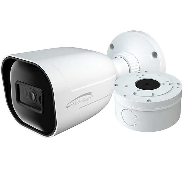 O6B1 Speco Technologies 2.8mm 30FPS @ 6MP Indoor/Outdoor IR Day/Night WDR Bullet IP Security Camera 12VDC/POE