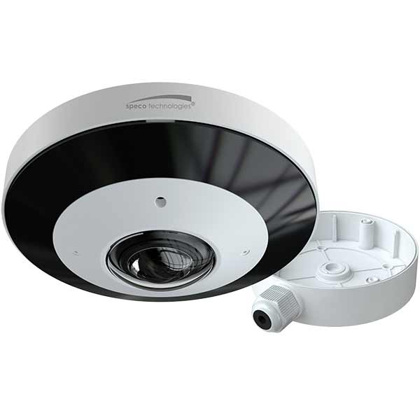 O6MDP4 Speco Technologies 2.8mm 30FPS @ 6MP Outdoor IR Day/Night WDR Dome IP Security Camera 12VDC/PoE