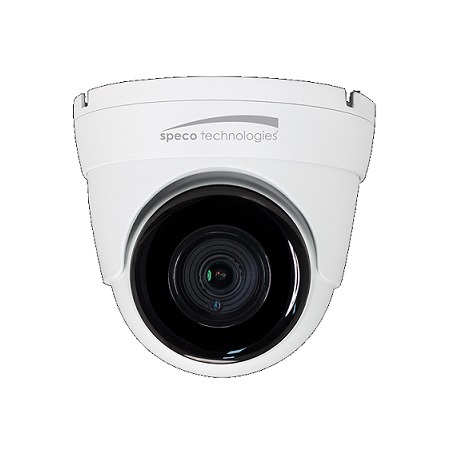 O8K1A Speco Technologies 2.8mm 30FPS @ 8MP Outdoor IR Day/Night WDR Dome IP Security Camera 12VDC/PoE