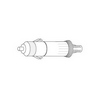 Show product details for P12R Vanco Connector Cigarette Lighter Plug Solder with Strain Relief