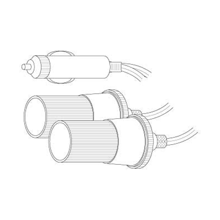 P212X Vanco Adapter Cigarette Plug/2-Cigarette Socket