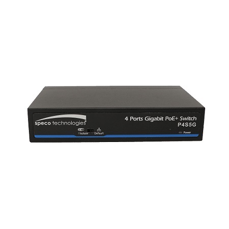P4S5G Speco Technologies 5 Port Gigabit Network Switch