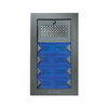 Show product details for PA8F Comelit EZ-Pack Powercom Audio Flush Mount 8 Push Button Entry Panel Kit