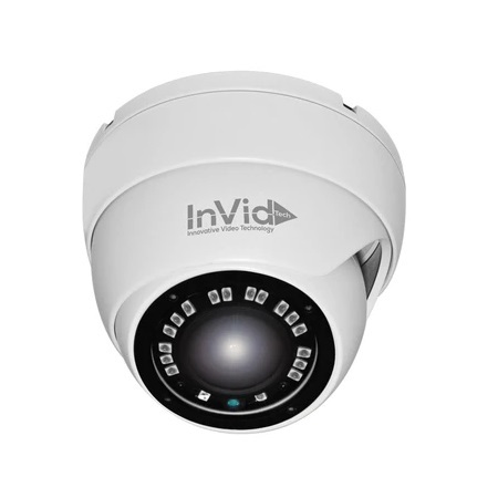 PAR-ALLTIRA2808 InVid Tech 2.8-8mm Motorized 1080P Indoor IR Day/Night WDR Turret HD-TVI/HD-CVI/AHD/Analog Security Camera 12VDC