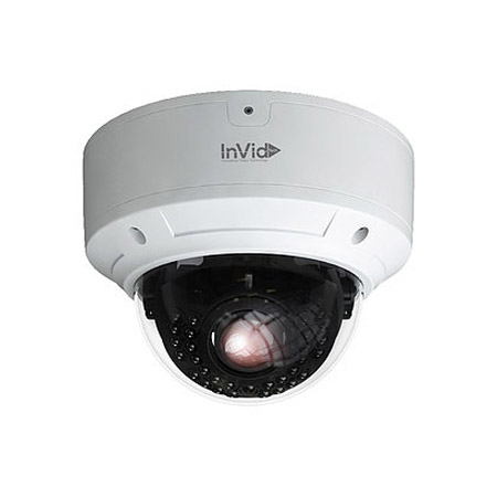 [DISCONTINUED] PAR-C2DIR2812 InVid Tech 2.8-12mm 30FPS @ 1920 x 1080 Outdoor IR Day/Night WDR Dome HD-TVI/AHD/Analog Security Camera 12VDC