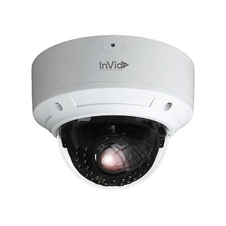 PAR-C2DRIR2812 InVid Tech 2.8-12mm Varifocal 30FPS @ 1920 x 1080 Outdoor IR Day/Night WDR Dome HD-TVI Security Camera 12VDC