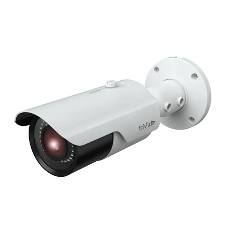 PAR-C5BIRAL2812 InVid Tech 2.8-12mm Motorized 20FPS @ 5MP Outdoor IR Day/Night WDR Bullet HD-TVI/HD-CVI/AHD/Analog Security Camera 12VDC