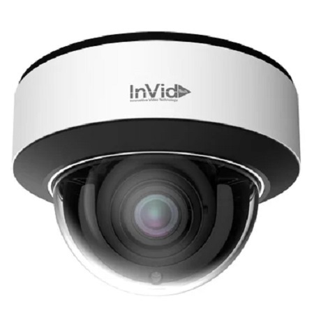 PAR-C5DRIRA2812N InVid Tech Paramont Series 2.8~12mm Motorized 20FPS @ 5MP Outdoor IR Day/Night DWDR Dome HD-TVI/HD-CVI/AHD/Analog Security Camera 12VDC