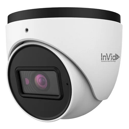 PAR-C5TIRA28 InVid Tech Paramont Series 2.8mm 20FPS @ 5MP Outdoor IR Day/Night DWDR Turret HD-TVI/HD-CVI/AHD/Analog Security Camera 12VDC