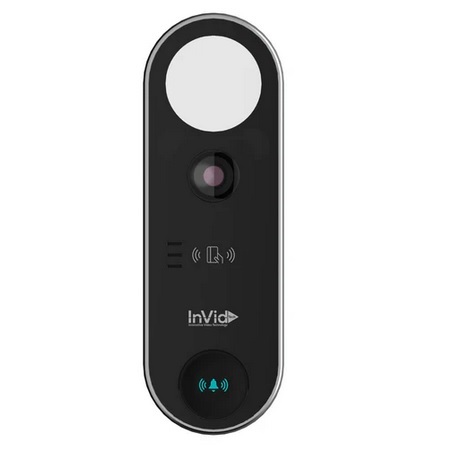 PAR-P2DOORBELL InVid Tech Paramont Series 2.3mm 25FPS @ 2MP Outdoor IR Doorbell IP Security Camera 12VDC/PoE