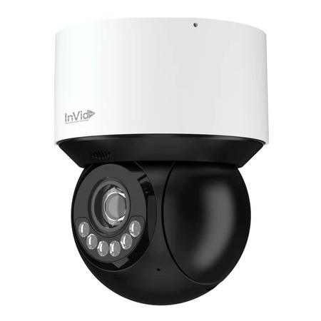 PAR-P4PTZXIR2812NH-AIWL InVid Tech Paramont Series 2.8-12mm Motorized 25x Optical Zoom 30FPS @ 4MP Outdoor White Light Day/Night WDR PTZ IP Security Camera 12VDC/PoE