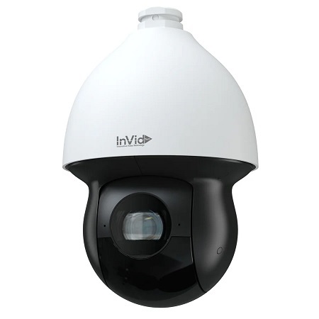 PAR-P4PTZXIR40NH-AI InVid Tech Paramont Series 4.5-180mm 40x Optical Zoom 30FPS @ 4MP Outdoor IR Day/Night DWDR PTZ IP Security Camera 24VDC/PoE