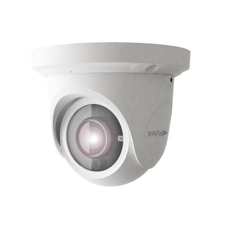 PAR-P4TXIR6 InVid Tech 6mm 30FPS @ 4MP Outdoor IR Day/Night WDR Turret IP Security Camera 12VDC/PoE