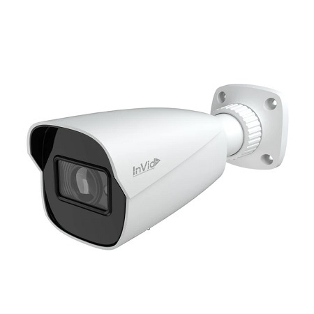 PAR-P5BIRA2812NH-AI InVid Tech 2.8-12mm Motorized 30FPS @ 5MP Outdoor IR Day/Night WDR Bullet IP Security Camera 12VDC/PoE