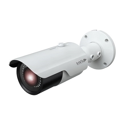 PAR-P5BIRA3312 InVid Tech 3.3-12mm Motorized 30FPS @ 5MP Outdoor IR Day/Night WDR Bullet IP Security Camera 12VDC/PoE
