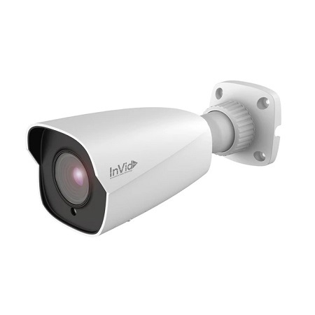 PAR-P8BIRA2812-LC InVid Tech 2.8-12mm Motorized 20FPS @ 8MP Outdoor IR Day/Night WDR Bullet IP Security Camera 12VDC/PoE