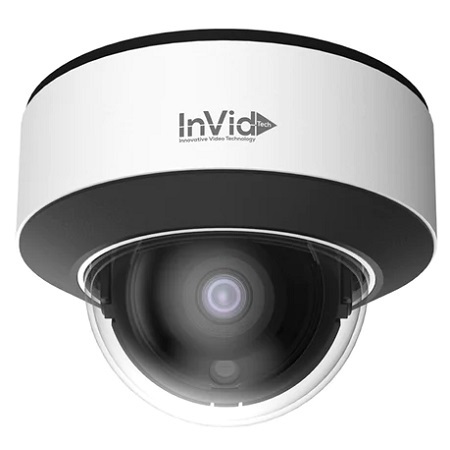 PAR-P8DRIR28-LC2 InVid Tech Paramont Series 2.8mm 20FPS @ 8MP Outdoor IR Day/Night WDR Dome IP Security Camera 12VDC/PoE