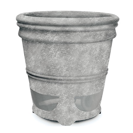 PAS-PS6Si-CONCRETE Proficient Audio Protege PS6Si Single 6.5" 100W Outdoor Planter Speaker - Concrete