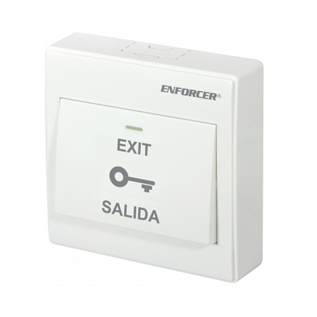 [DISCONTINUED] PB-1811-WWQ Seco-Larm Large Square Rocker Switch - Surface-Mount with Backbox