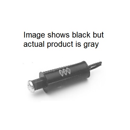 PB-2020-G GRI 3/8" Diameter Closed Push Button Plunger - Gray - MIN QTY 10