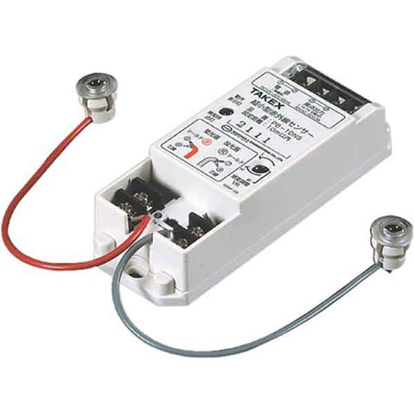 PB-4RTNS TAKEX 13' Indoor/Outdoor Twin Miniature Reflective Beam, Selectable Relay Output N/O N/C, 10 to 30VDC