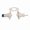 Show product details for PB-52-WH-10 Tane Alarm Push Button Reed Contact - White - 10 Pack