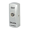 PB-5348-SQ Seco-Larm Illuminated Metal Pushbutton Switch - Flush-Mount with Backbox