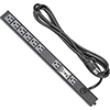 Show product details for PD-815SC Middle Atlantic 8 Outlet, Single 15 Amp Circuit Surge/Spike Protected Slim Power Strip with 9' Cord, Fits Racks That Accept 'C' Power