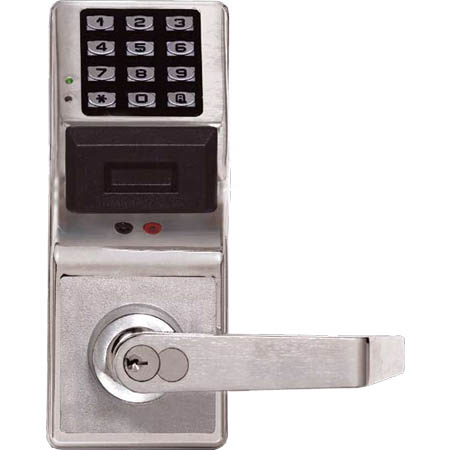 PDL3000IC-26D Alarm Lock Electronic Digital Proximity Lock - Interchangeable core - Satin Chrome Finish