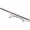 Show product details for PDT-2015C-NS Middle Atlantic 20 Outlet, Single 15 Amp Circuit Thin Power Strip with 9' Cord, Fits Racks That Accept 'T' Power
