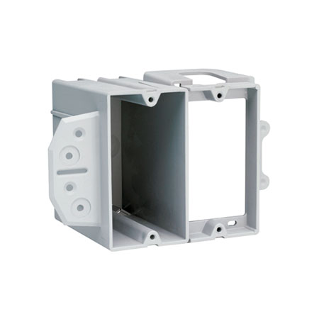 PDV2B-8 Legrand 2-Gang LV Face Mount Box and Bracket - 8 Pack