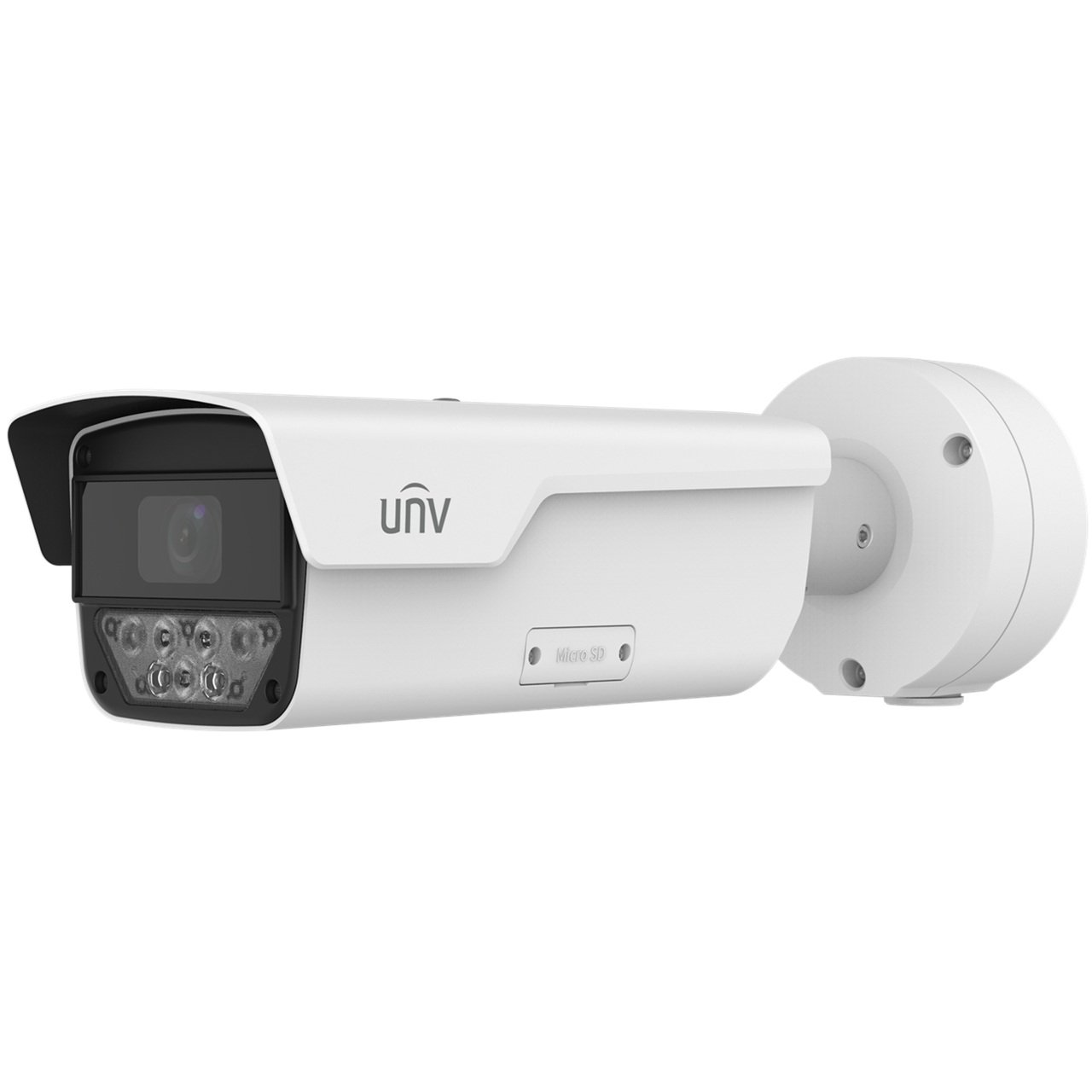 PKC2640@Z28-IR-P Uniview 2.8 to 12mm Motorized 30FPS @ 4MP Overseas Recognition Of Vehicle License Plate IR WDR Bullet IP Security Camera 12VDC/PoE