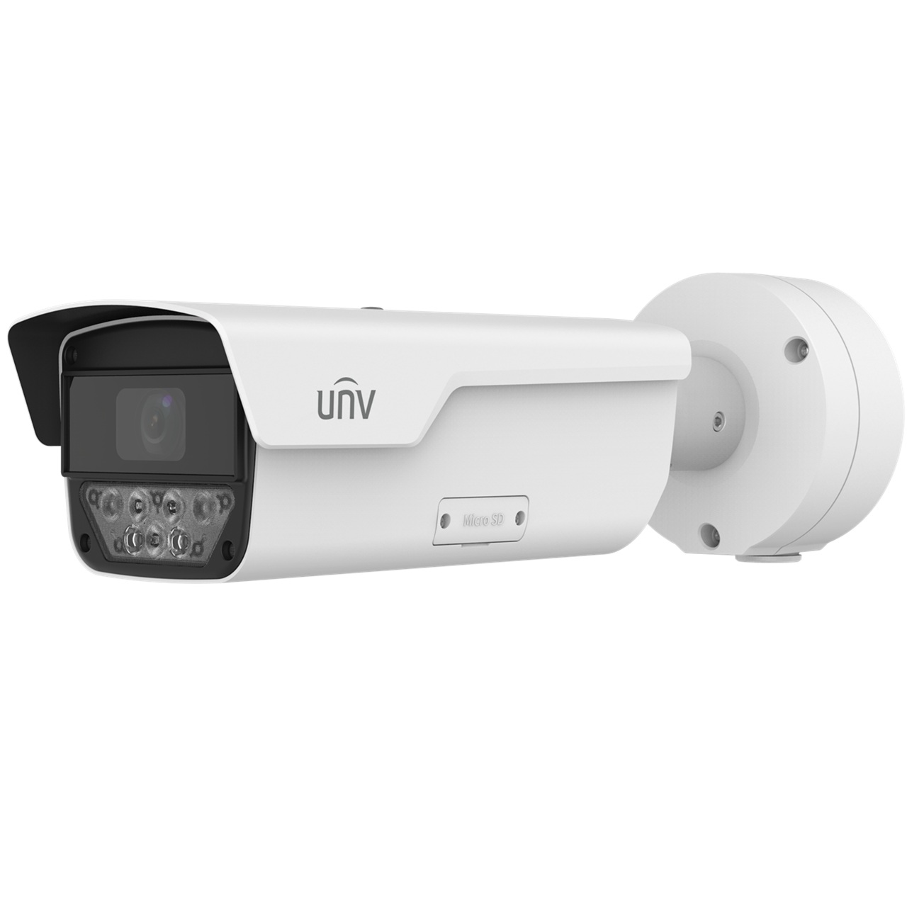 PKC2640@Z80-IR-P Uniview 8 to 32mm Motorized 30FPS @ 4MP Overseas Recognition Of Vehicle License Plate IR WDR Bullet IP Security Camera 12VDC/PoE