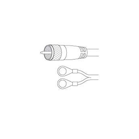 Vanco RG58AU Single Phase Cables, PL258 Connector to 3/8
