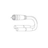 Show product details for PL2MX Vanco Adapter Cabe PL259/2-Motorola Jack