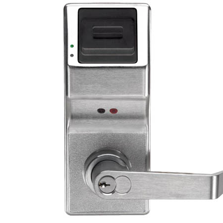PL3000IC-3 Alarm Lock Electronic Digital Proximity Lock - Interchangeable core - Polished Brass Finish