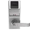 Show product details for PL3000IC-3 Alarm Lock Electronic Digital Proximity Lock - Interchangeable core - Polished Brass Finish