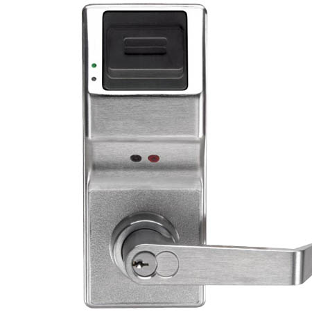 PL3075IC-26D Alarm Lock Electronic Digital Proximity Lock - Interchangeable core Regal - Satin Chrome Finish