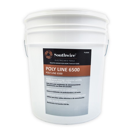 PL6500 Southwire Tools and Equipment QWIKline 210-LB x 6500-FT Bucket
