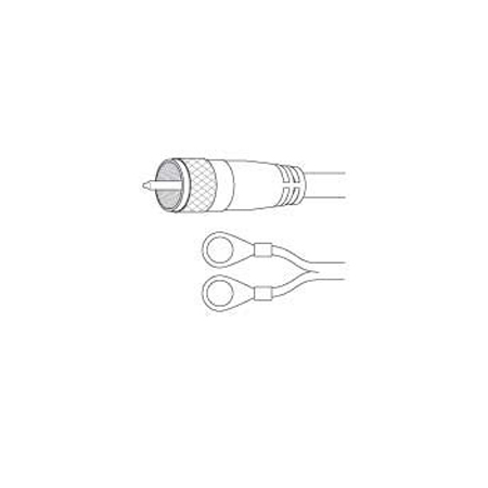 PL9X Vanco Cable RG58AU Single Phase PL259/Ring 9 ft