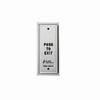 Show product details for PN1-111 Alarm Controls SPDT Momentary Contacts Push to Exit Switch - Aluminum