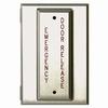 Show product details for PS5-212 Alarm Controls Single Gang Pneumatic Time Delay (2 To 60 Seconds) Bronze Push To Exit Red