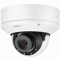 PND-A9081RV Hanwha Vision P Series 4.5~10mm Motorized 30FPS @ 1080p Outdoor IR Day/Night WDR Dome IP Security Camera 12VDC/PoE